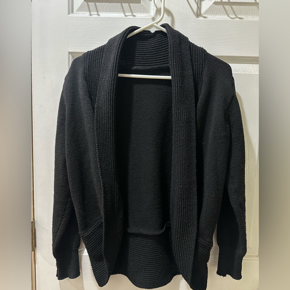 SHEIN Black Men's Cardigan Sweater